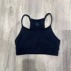 Athleta Navy High Impact Sports Bra